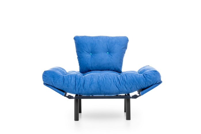 Atelier Del Sofa Nitta Single - Sillón de orejas Azul